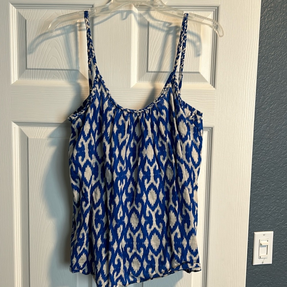 Braid neck‎ tank top